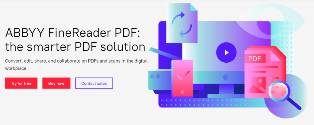 FineReader PDF Website