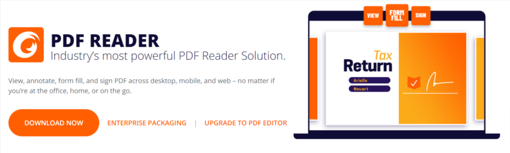 Foxit PDF Reader Website