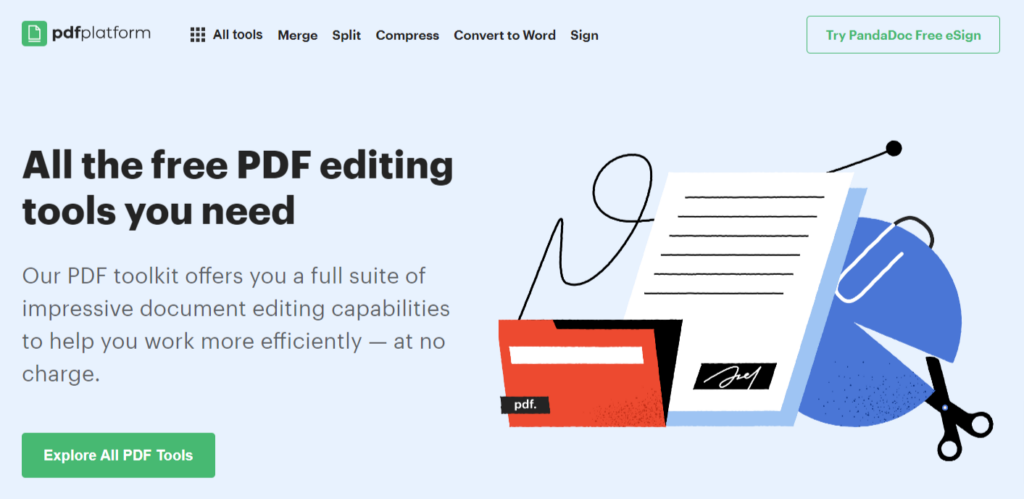 PDFplatform Interface