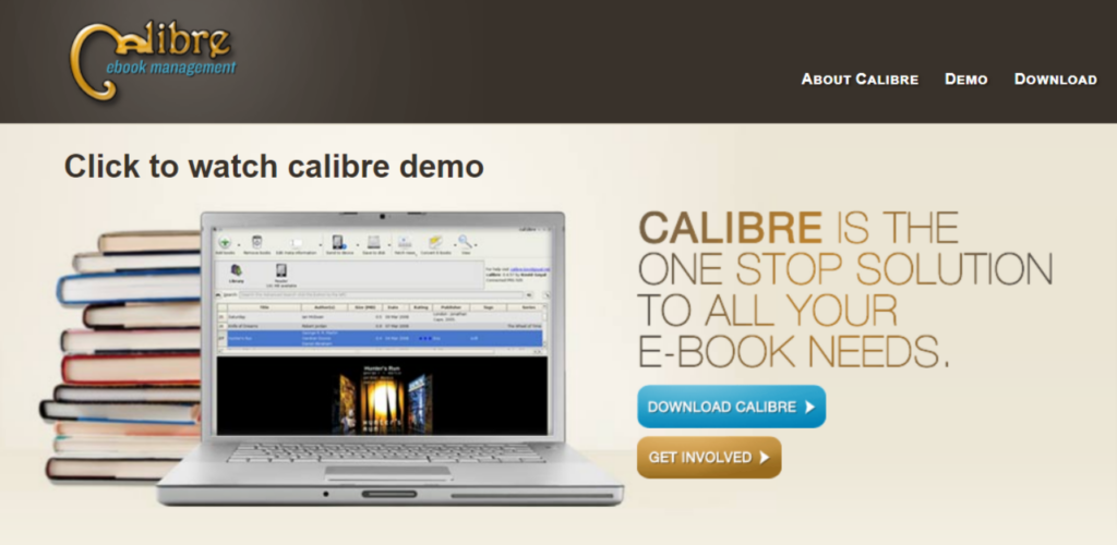 Calibre website